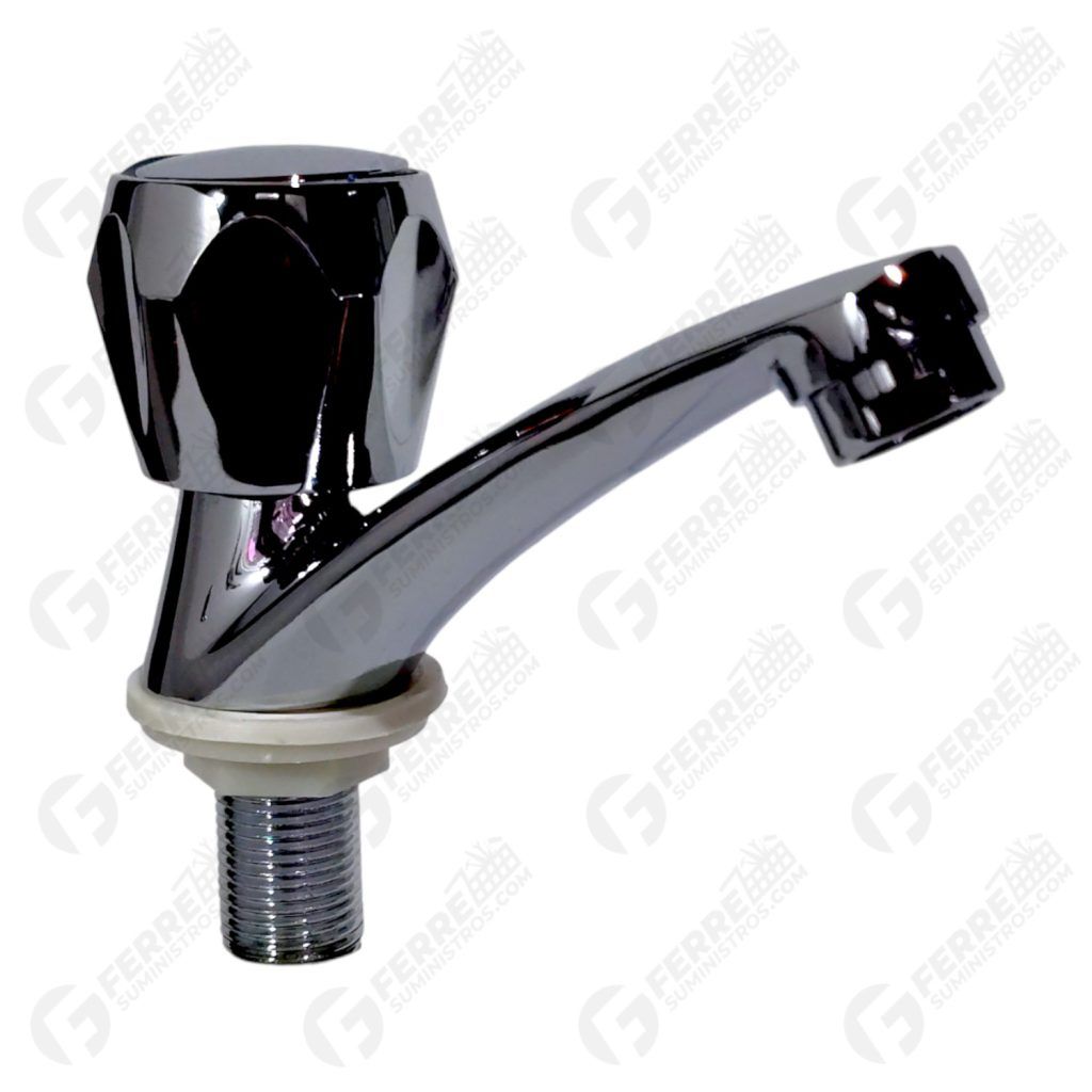 LLAVE INDIVIDUAL PARA LAVAMANO SATINADA